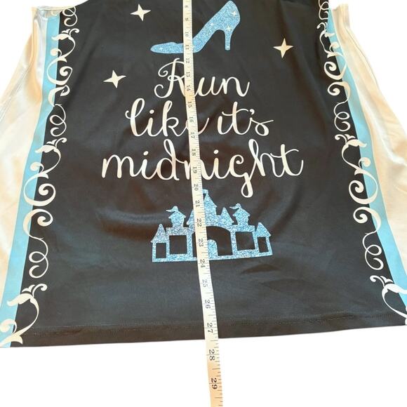 Athletic Tank - Cinderella Run Like It’s Midnight  - XL - Like New - Picture 8 of 8